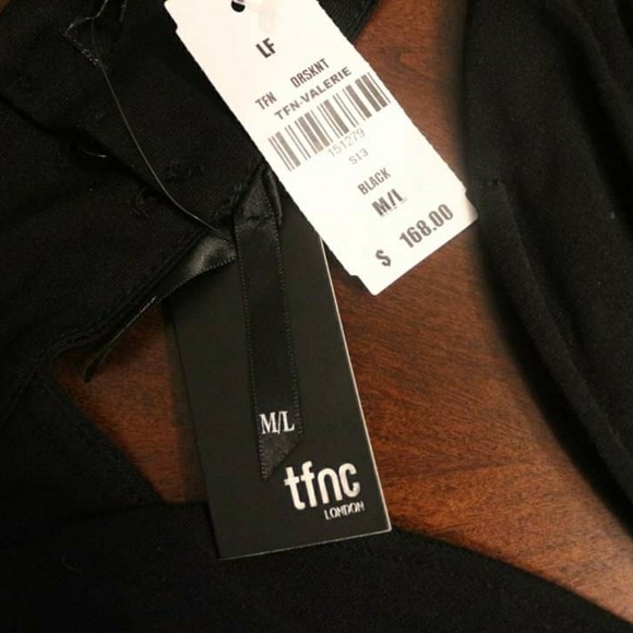 (New) Black Body-Con Dress by tfnc - Picture 3 of 3